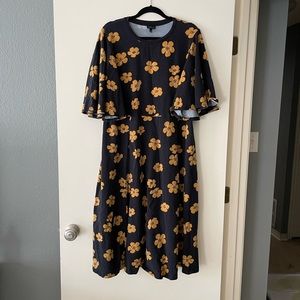 Who What Wear Flower Dress